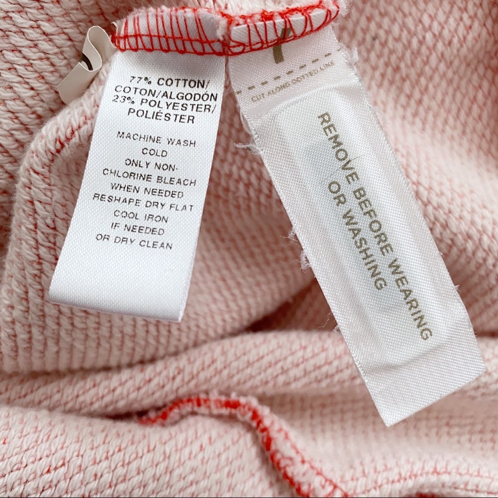 Lou & Grey LOFT Textured Drawstring Coral Shorts M - Picture 6 of 6